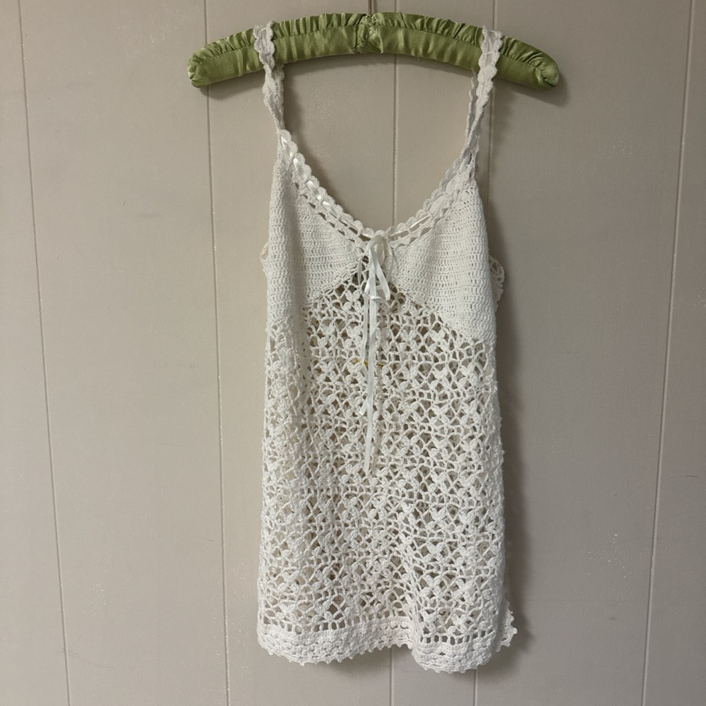 NWT vintage crochet tank top
